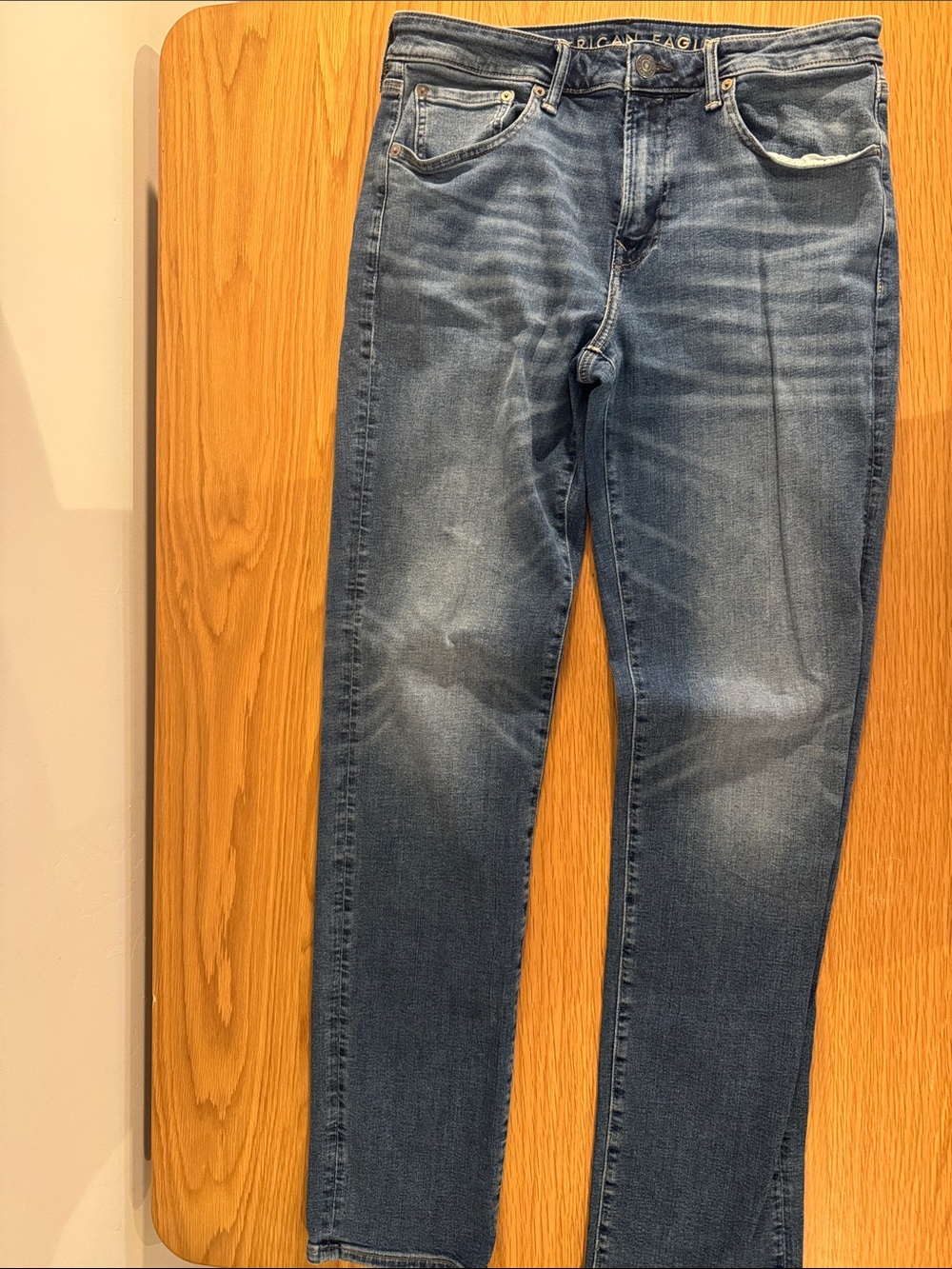American Eagle Outfitters Men’s Blue Straight Jeans